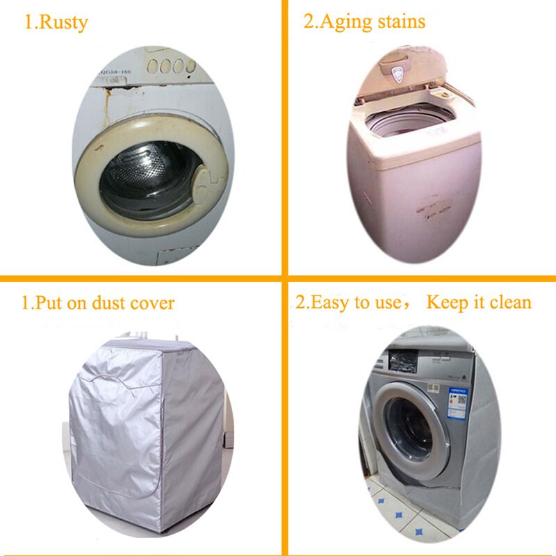 Kryt automatickej turbínovej práčky, prachotesný opaľovací krém, vodotesné puzdro, protiprachový kryt, domáce potreby