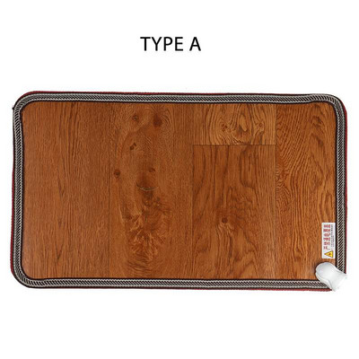 220V 10 prevodov Ohrievač nôh Elektrická vykurovacia podložka 11,8 x 19,69 palca Vodotesná vykurovacia podložka na nohy Ohrievač kobercov Termostat Ohrievacie nástroje