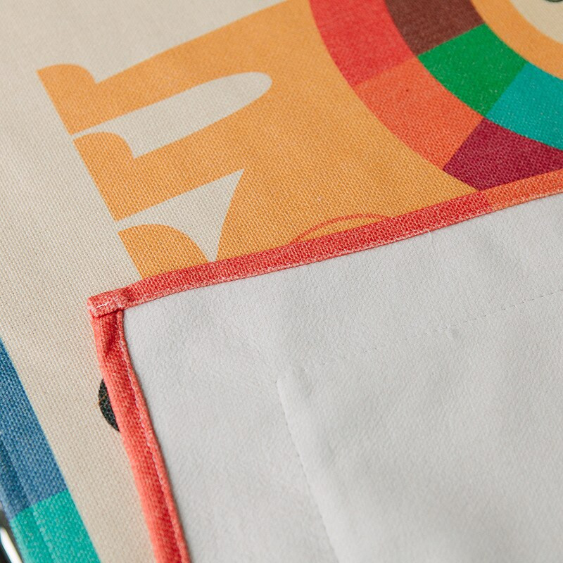 Kreslený kryt na práčku, kryt na chladničku, látkový úložný kryt, kryt na nočný stolík, multifunkčný kryt na uterák