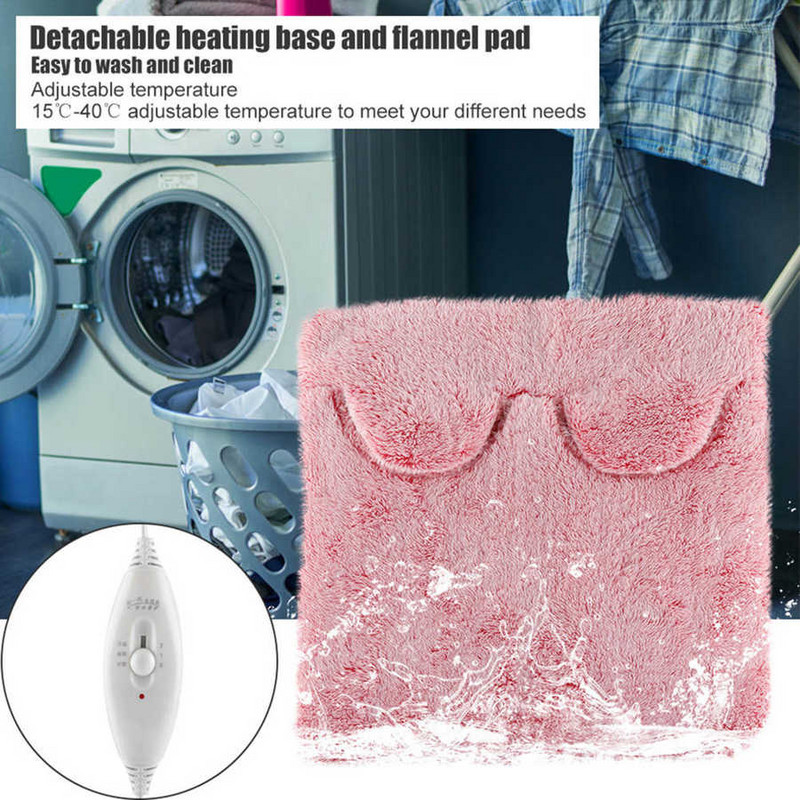 Încălzitor electric pentru picioare Flanel pernă de încălzire pentru picioare, mâini, corp