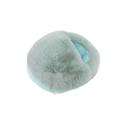 Kućni ured, umjetno krzno, zimsko toplo, odvojivo, meko, sigurno, pelin, perivo, USB grijač za noge, papuče, električne cipele