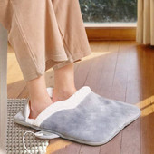 Teplé papuče na nohy Teplé papuče Vyhrievacia rukavica USB elektrická vyhrievacia podložka Zimný ohrievač rúk a nôh Umývateľný ohrievač nôh do domácnosti