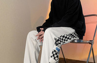 Pánske športové nohavice s elastickým pásom