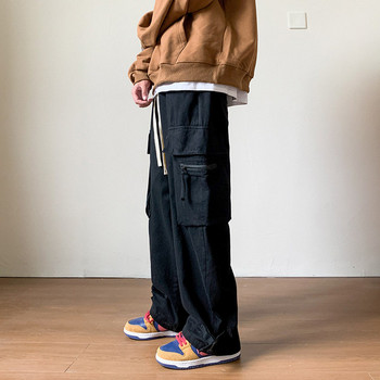 Ежедневен мъжки панталон с връзки и джоб