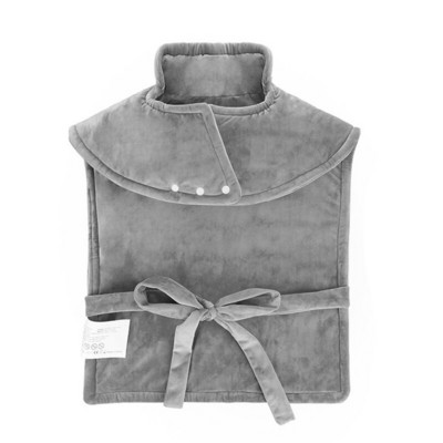 Elektrická vyhrievacia masážna šálová deka vyhrievaná podložka na krk a chrbát, tepelný zábal s nastaviteľnou teplotou