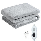 Elektrická deka 110V 220V, ohrievanie auta, flanelová deka, ramená a krk, mobilný vyhrievaný šál, umývateľný, mäkký a pohodlný