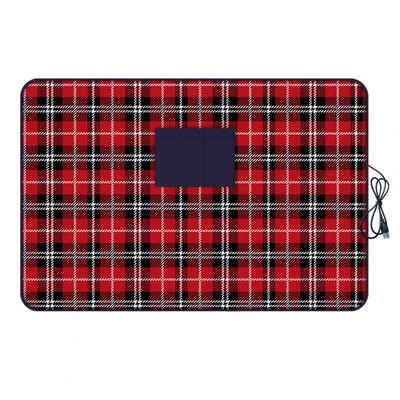 Elektrická vyhrievaná deka s USB zásuvným konektorom, odnímateľná, udržiava teplá, zimná kancelárska elektrická deka na ohrievanie tela