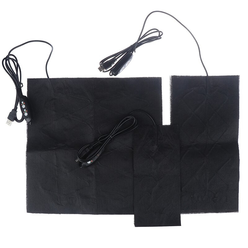 5V USB Pad de încălzire electrică 3 viteze temperatură ajustată DIY jachetă termică