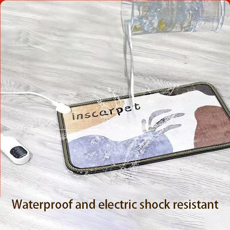 Toplo podno grijanje Podloga za noge Jastuk Deka Štednja energije Uredska spavaonica Crtani uzorak 30x50cm 45x55cm 3/9 Zupčanik