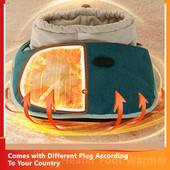 USB gyors felmelegedés és túlmelegedés elleni védelem Elektromos fűtött lábmelegítő pad elektromos személyi mini melegítők lábmelegítő