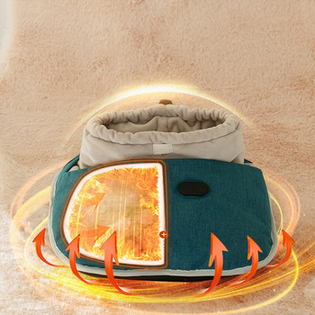 USB Γρήγορη θέρμανση και προστασία υπερθέρμανσης Ηλεκτρική θερμαινόμενη θερμαντική επιφάνεια ποδιών Electric personal mini heaters Feet Warner