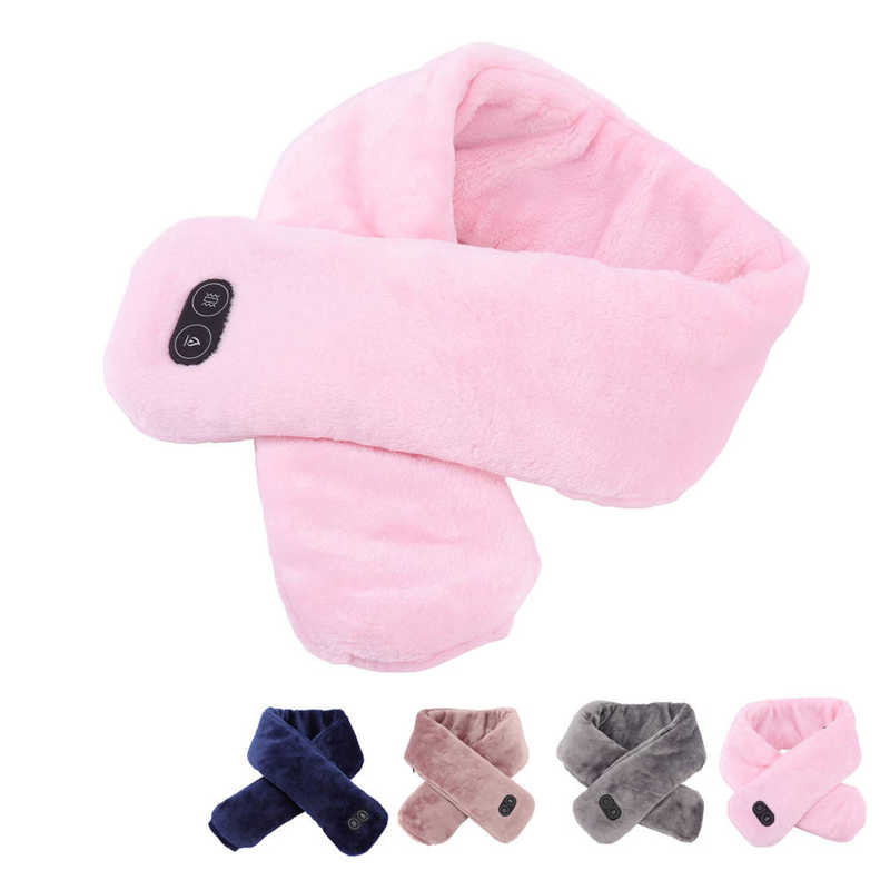 Vyhrievaná podložka na krk, úľava od bolesti, napájaná z USB, mäkká, umývateľná, pre vonkajšie použitie pre dospelých