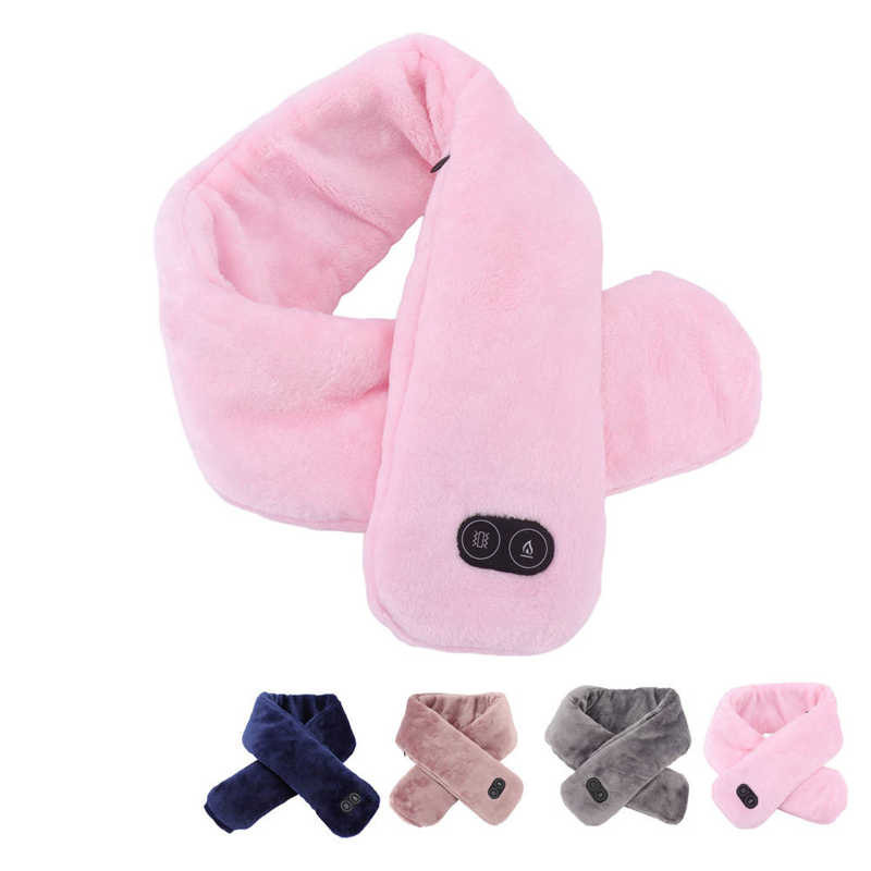 Vyhrievaná podložka na krk, úľava od bolesti, napájaná z USB, mäkká, umývateľná, pre vonkajšie použitie pre dospelých