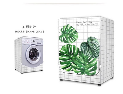 Capac de acoperire argintiu 1 bucată, impermeabil și cu protecție solară, pentru mașină de spălat, husă de dimensiuni mari