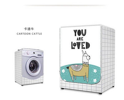 Capac de acoperire argintiu 1 bucată, impermeabil și cu protecție solară, pentru mașină de spălat, husă de dimensiuni mari