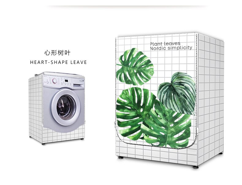 Capac de acoperire argintiu 1 bucată, impermeabil și cu protecție solară, pentru mașină de spălat, husă de dimensiuni mari