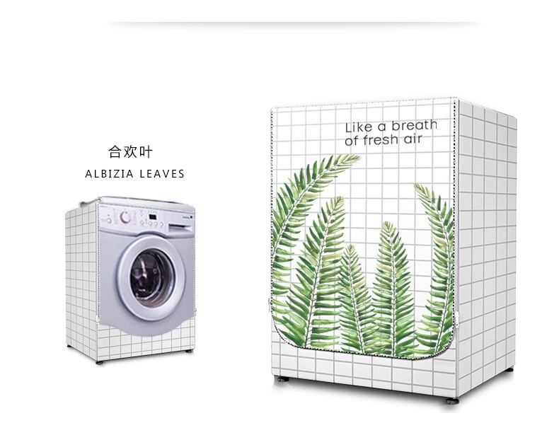 Capac de acoperire argintiu 1 bucată, impermeabil și cu protecție solară, pentru mașină de spălat, husă de dimensiuni mari