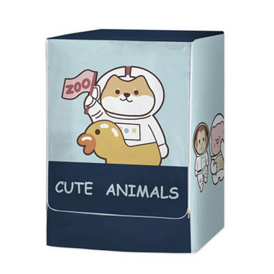 Kryty na bubon práčky, vodotesné, prachotesné, veko domácej práčky, vodotesný úložný organizér, ochranný kryt