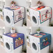 1 PC Dubbele Deur Koelkast Stofkap Bubon Prach odolný kryt Waterdichte Magnetron Kryt s vreckom Anti-Dust