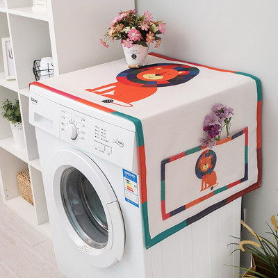 1 PC Dubbele Deur Koelkast Stofkap Bubon Prach odolný kryt Waterdichte Magnetron Kryt s vreckom Anti-Dust