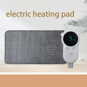 110V-240V Električni jastučić za grijanje Deka Timer Fizioterapijski grijač Jastuk za rame Vrat Leđa Kralježnica Noga Olakšavanje bolova Zima Topla