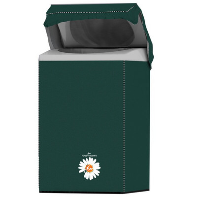 Hrúbka krytu bubna práčky, vodeodolný, prachotesný, veko domácej práčky, strieborný povlak, látkový prací plášť, anti-UV ochrana
