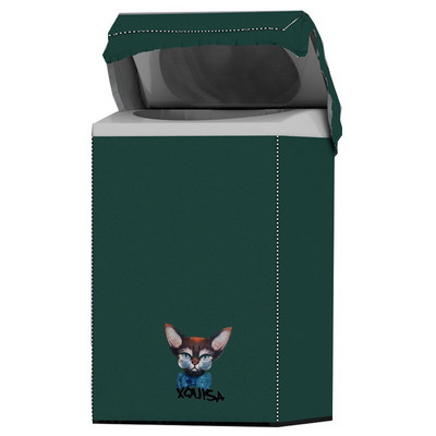 Hrúbka krytu bubna práčky, vodeodolný, prachotesný, veko domácej práčky, strieborný povlak, látkový prací plášť, anti-UV ochrana