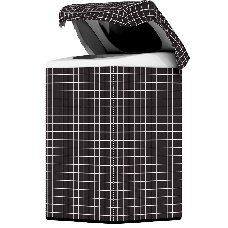 Hrúbka krytu bubna práčky, vodeodolný, prachotesný, veko domácej práčky, strieborný povlak, látkový prací plášť, anti-UV ochrana