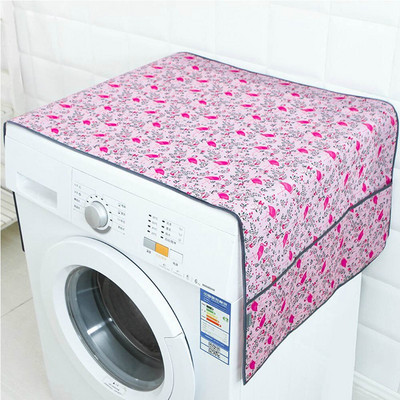 Domácnosť Vodotesný kryt proti prachu Kryt na chladničku proti prachu s úložným vreckom pre príslušenstvo do práčky Čistiaci organizér