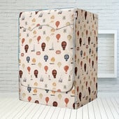 Módny ochranný kryt na práčku, kúpeľňový vodotesný opaľovací krém, práčka so sušičkou a kryt, plne automatický