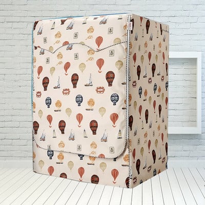 Módny ochranný kryt na práčku, kúpeľňový vodotesný opaľovací krém, práčka so sušičkou a kryt, plne automatický