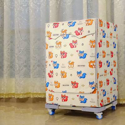 Módny ochranný kryt na práčku, kúpeľňový vodotesný opaľovací krém, práčka so sušičkou a kryt, plne automatický