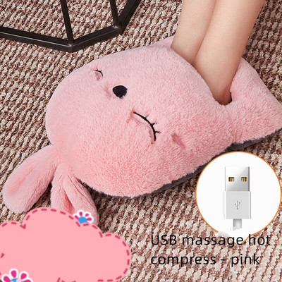 USB ohrievač nôh elektrická vyhrievacia podložka s nastaviteľnou teplotou, časovanie, úspora energie, vyhrievaná papuča, masážna horúca kompresia, teplé topánky