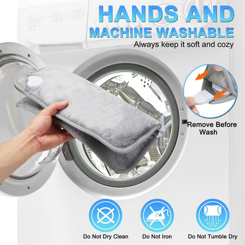 Elektrická vyhrievacia podložka s 6 teplotnými úrovňami 40x40 cm, ohrievač nôh, automatické vypnutie, ochrana proti prehriatiu