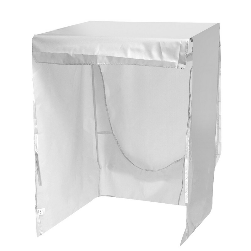 Kryt na práčku, vodotesný Oxfordský kryt na sušičku bielizne s predným plnením, opaľovací krém, strieborný povlak, valček, prachotesný kryt, veľkosť S/M/L/XL