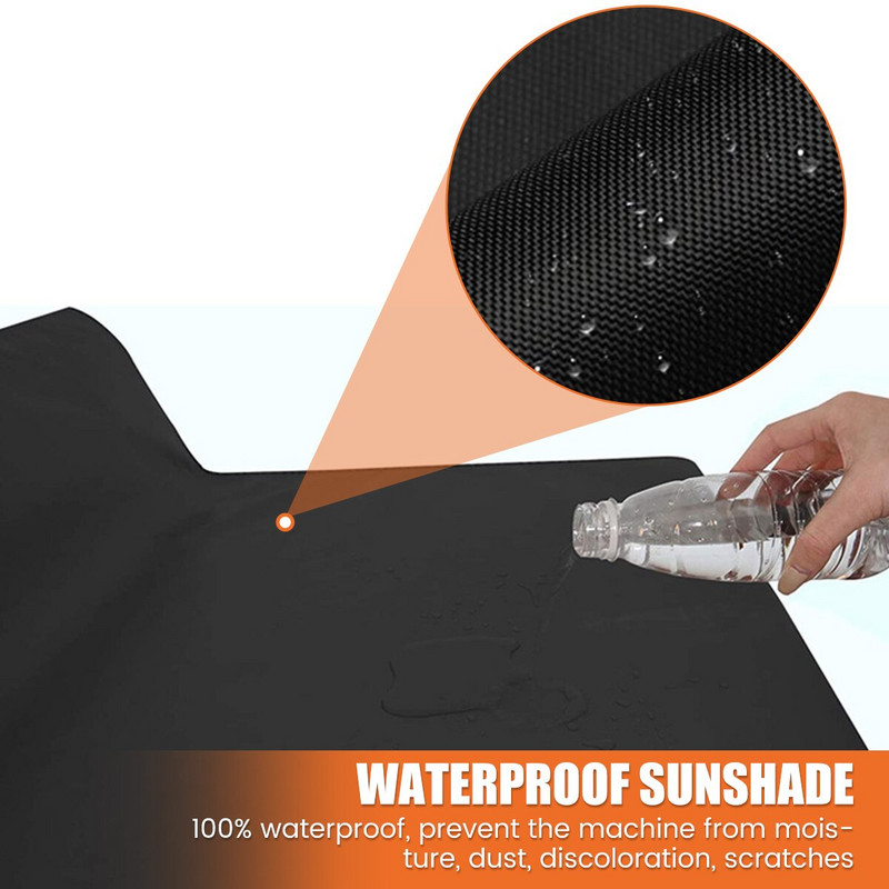 L Univerzalna navlaka za perilicu rublja s dizajnom patentnog zatvarača Oxford tkanina Vodootporne navlake za perilicu i sušilicu rublja Potpuno automatska perilica s bubnjem