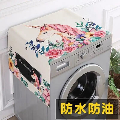 Vodotesný a olejotesný kryt automatickej bubnovej práčky, kryt na chladničku, opaľovací krém, kryt na mikrovlnnú rúru, uterák