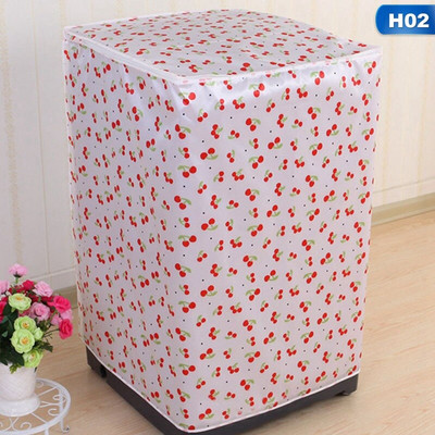 Vodotesný kryt na práčku a sušičku, domáci automatický valčekový bielizeň so zipsom, prachotesný kryt, ochranný kryt proti slnečnému žiareniu