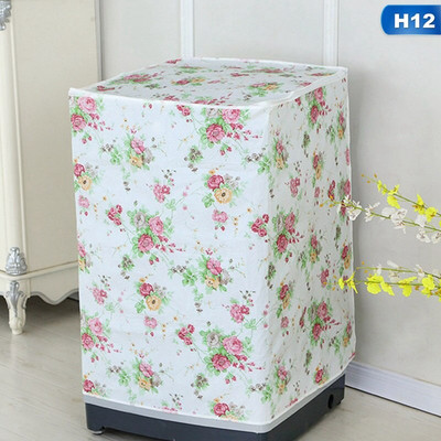 Vodotesný kryt na práčku a sušičku, domáci automatický valčekový bielizeň so zipsom, prachotesný kryt, ochranný kryt proti slnečnému žiareniu