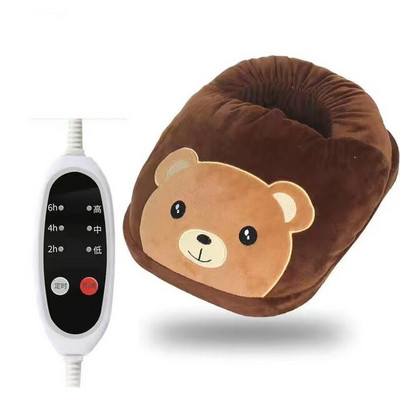 Elektrické ohrievače nôh do spálne, zimné vyhrievacie podložky na udržanie tepla a hrubých teplých topánok doma