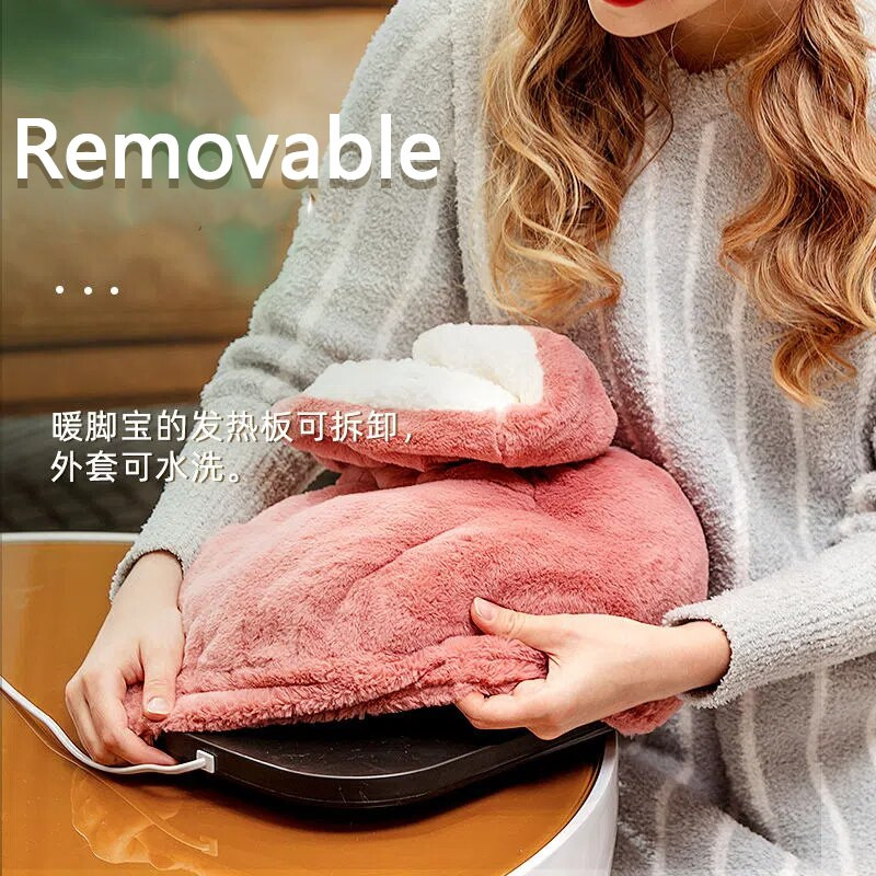 Elektrické ohrievače nôh do spálne, zimné vyhrievacie podložky na udržanie tepla a hrubých teplých topánok doma