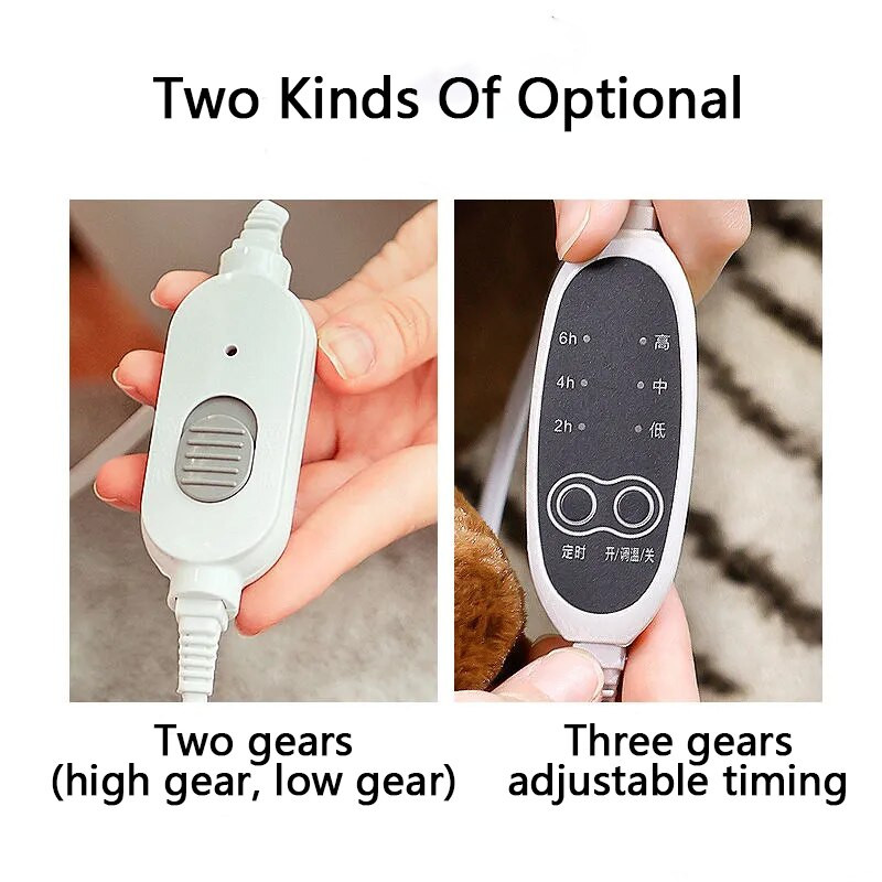 Elektrické ohrievače nôh do spálne, zimné vyhrievacie podložky na udržanie tepla a hrubých teplých topánok doma