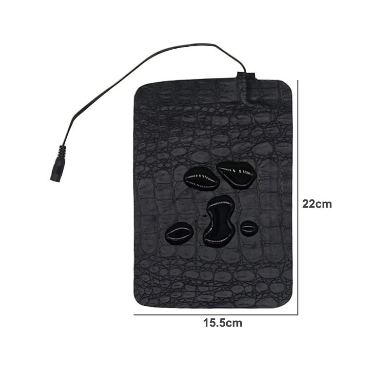 USB elektromos ételmelegítő tömítés szőnyeg kültéri irodai hordozható ebédlődoboz táska fűtött párnázott tej kávéscsésze melegítő tányér 5V 12V 24V