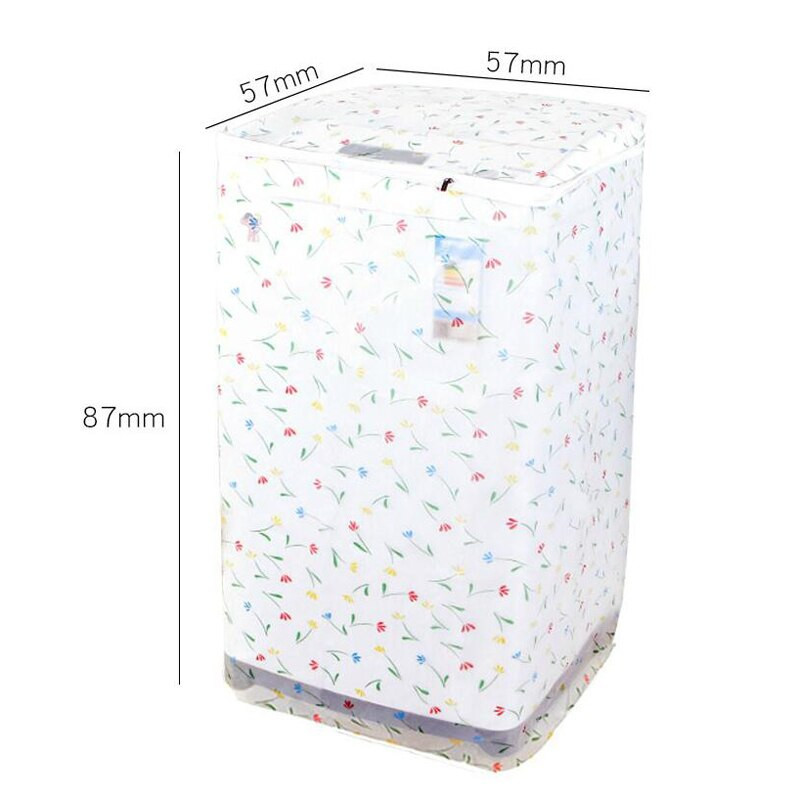 Vodootporna navlaka za perilicu rublja s patentnim zatvaračem Gornja krema za zaštitu od sunca Kućni automatski impeler Valjak Poklopac za prašinu Dodaci za bubanj 57*57*87cm