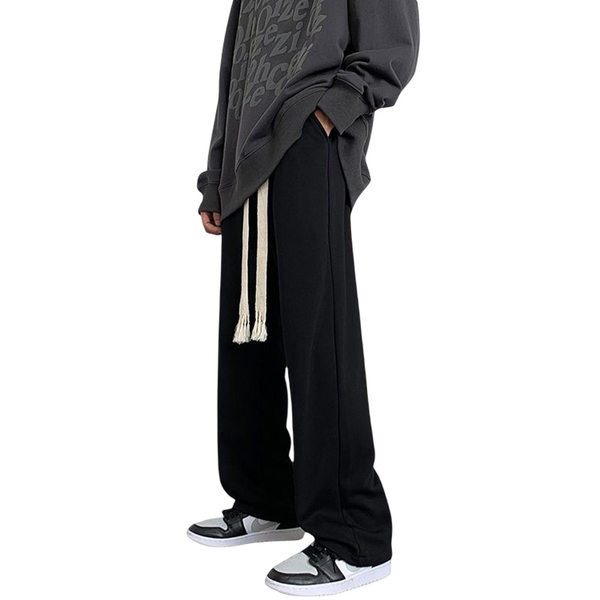 Pantaloni sport pentru bărbați de culoare închisă și deschisă