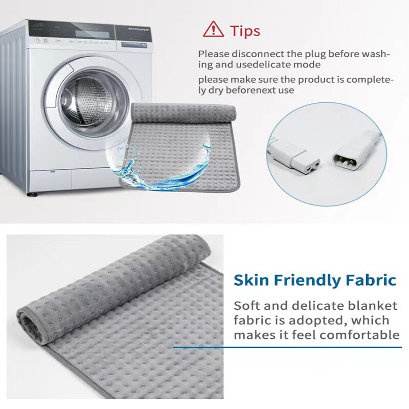 Potrepštine za terapiju Grijani bolovi u leđima Grčevi Ublažavanje bolova Automatski se može prati i isključiti Vlažno Suho Električni jastučić za grijanje Električna deka