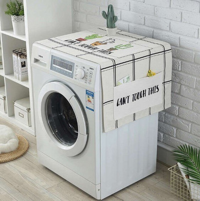 Nordic Poklopac za perilicu rublja Green Leaf Poklopac za perilicu rublja Zaštita za prašinu Pećnica Zaštita za mikrovalnu pećnicu Moderni kućni dekor