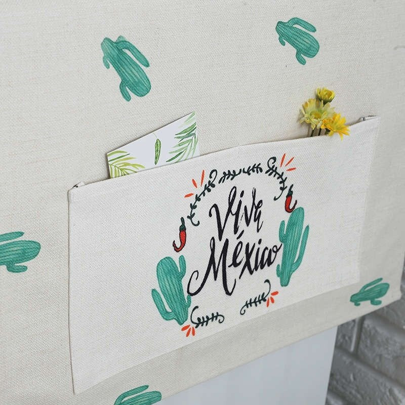 Nordic Poklopac za perilicu rublja Green Leaf Poklopac za perilicu rublja Zaštita za prašinu Pećnica Zaštita za mikrovalnu pećnicu Moderni kućni dekor