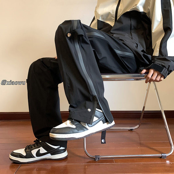 Pantaloni drepti pentru barbati model nou cu fermoar