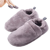 Cizme de zăpadă calde de iarnă super moi, încărcare prin USB, lavabile, confortabile, de pluș, încălzite electric, pantofi încălzit pentru picioare, cadou pentru femei bărbați